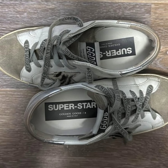 Size 6 Ladies Golden Goose Tennis Shoes - Picture 1 of 5